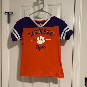 Clemson Tigers Kids Shirt - Orange and Purple